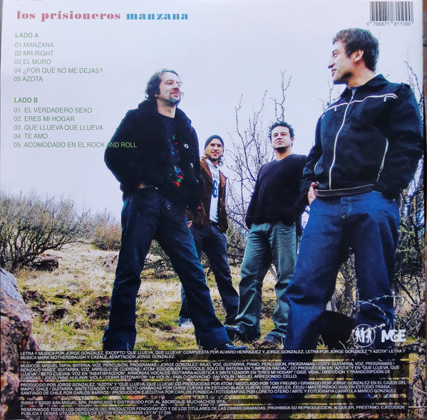 Los Prisioneros : Manzana (LP, Album, Ltd, Num, RM, Gre)