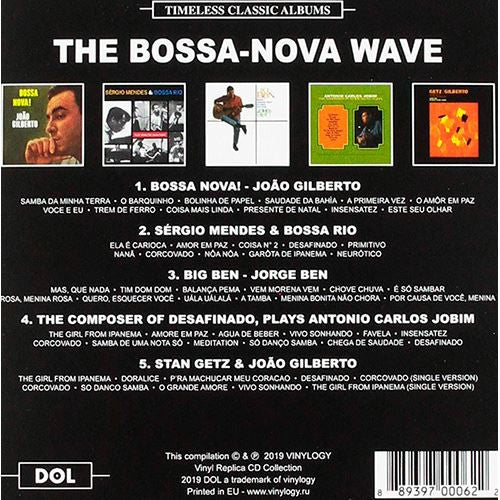 Various : The Bossa-Nova Wave (CD, Album, RE + CD, Album, RE + CD, Album, RE + CD)