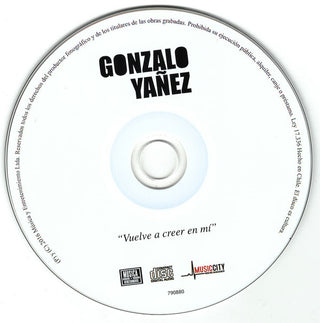 Gonzalo Yañez : Vuelve A Creer En Mí (CD, Album)