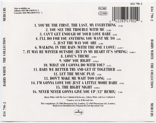 Barry White : The Collection (CD, Comp, RE)