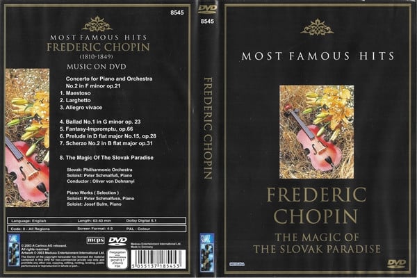 Frédéric Chopin : The Magic Of Slovak Paradise (DVD)