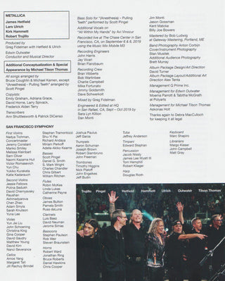 Metallica And San Francisco Symphony : S&M2 (Blu-ray, Multichannel)