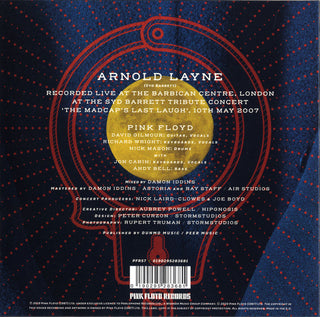 Pink Floyd : Arnold Layne (7", S/Sided, RSD, Single, Etch)