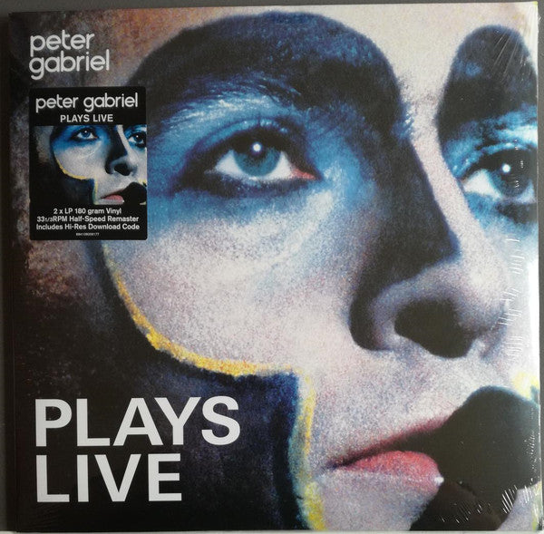 Peter Gabriel : Plays Live (2xLP, Album, RE, RM, 180)