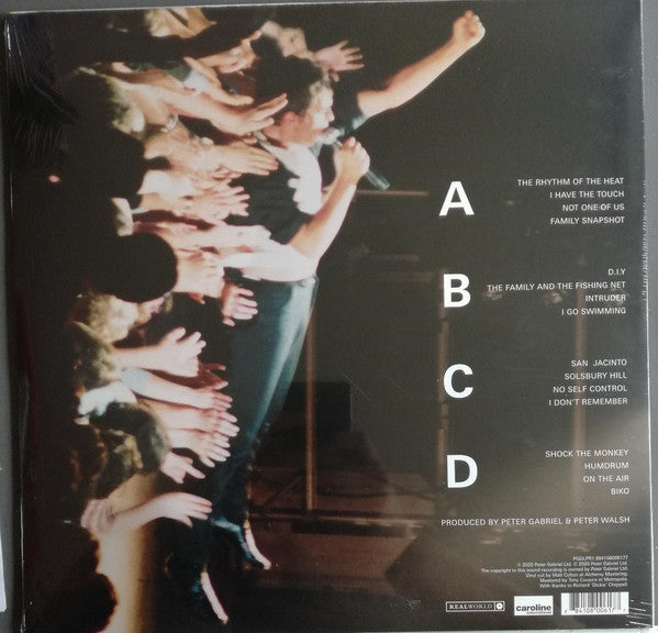 Peter Gabriel : Plays Live (2xLP, Album, RE, RM, 180)