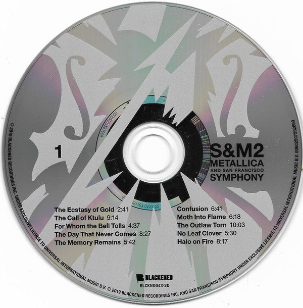 Metallica & San Francisco Symphony : S&M2 (2xCD, Album + DVD-V, NTSC + Dlx, Dig)