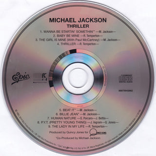 Michael Jackson : Thriller (CD, Album, RE, Son)
