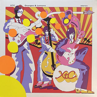 XTC : Oranges & Lemons (2xLP, Album, RE, Gat)