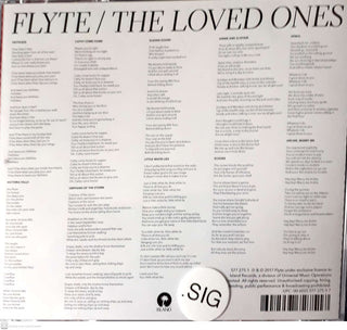 Flyte (5) : The Loved Ones (CD, Album)