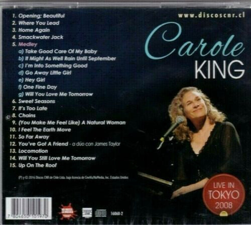 Carole King : Live In Tokyo 2008 (CD)