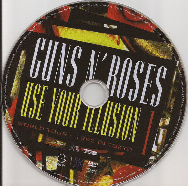 Guns N' Roses : Use Your Illusion I - World Tour - 1992 In Tokyo (DVD-V, Album, NTSC)