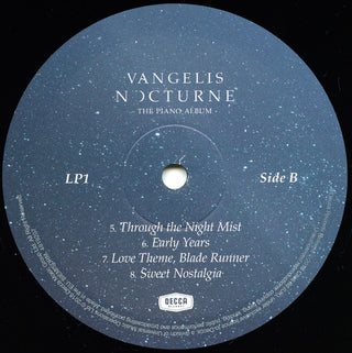 Vangelis : Nocturne (The Piano Album) (2xLP, Album, RE, 180)