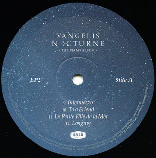 Vangelis : Nocturne (The Piano Album) (2xLP, Album, RE, 180)