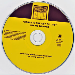 Stevie Wonder : Songs In The Key Of Life (2xCD, Album, RE, RM)