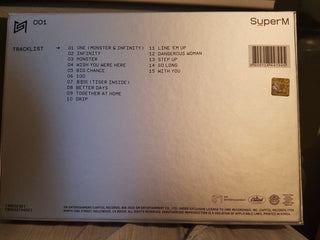 SuperM : Super One (CD, Album, Sup)
