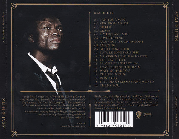 Seal : Hits (CD, Comp, RP)