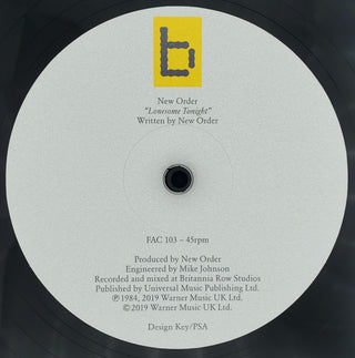 New Order : Thieves Like Us (12", Single, RE, RM, 180)