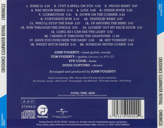 Creedence Clearwater Revival Featuring John Fogerty : Chronicle (The 20 Greatest Hits) (CD, Comp, RE, RM)