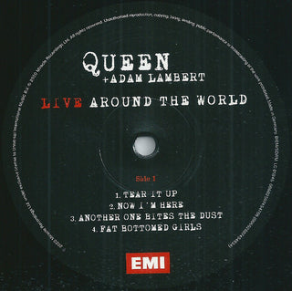 Queen + Adam Lambert : Live Around The World (2xLP, Album)