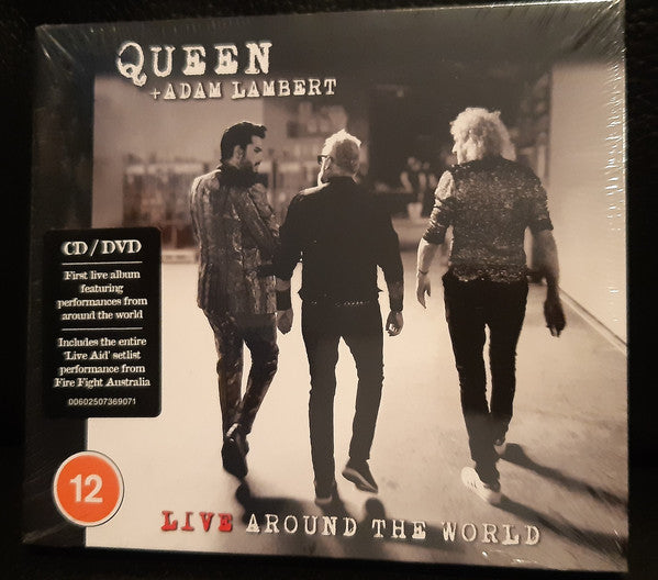 Queen + Adam Lambert : Live Around The World (CD, Album + DVD-V, Album)