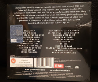 Queen + Adam Lambert : Live Around The World (CD, Album + DVD-V, Album)