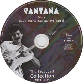 Santana : The Broadcast Collection 1973 - 1975 (5xCD, Comp, Unofficial)