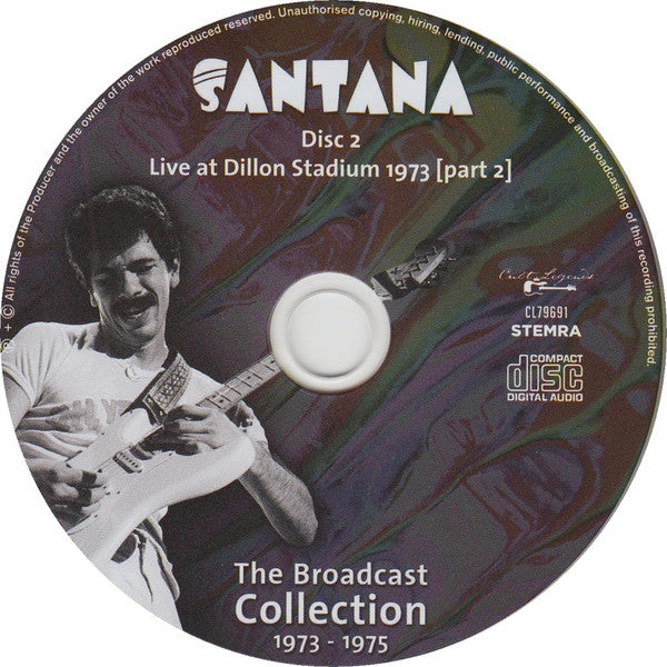 Santana : The Broadcast Collection 1973 - 1975 (5xCD, Comp, Unofficial)