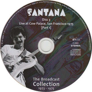 Santana : The Broadcast Collection 1973 - 1975 (5xCD, Comp, Unofficial)