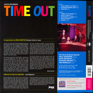 The Dave Brubeck Quartet : Time Out (LP, Album, Ltd, RE, Tra)