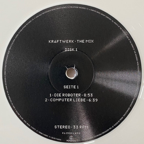 Kraftwerk : The Mix (2xLP, Album, Ltd, RE, RM, S/Edition, Whi)
