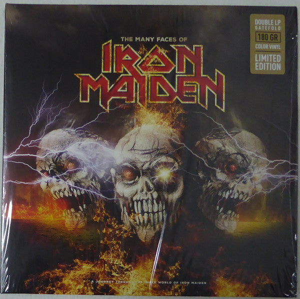 Various : The Many Faces Of Iron Maiden (A Journey Through The Inner World Of Iron Maiden) (LP, Yel + LP, Red + Comp, Ltd, Gat)