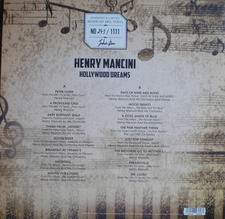 Henry Mancini : Hollywood Dreams (LP, Comp, Ltd, Num, Gol)