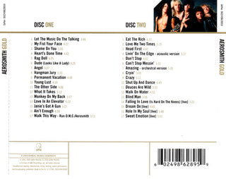 Aerosmith : Gold (2xCD, Comp, RE)