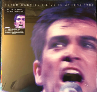 Peter Gabriel : Live In Athens 1987 (2xLP, Album, RM, 180)