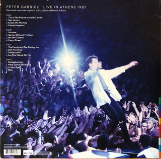 Peter Gabriel : Live In Athens 1987 (2xLP, Album, RM, 180)