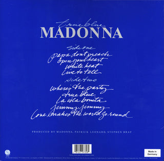 Madonna : True Blue (LP, Album, RE, 180)