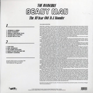 The Invincible Beany Man* : The Invincible Beany Man (The 10 Year Old D.J. Wonder) (LP, Album, RE)