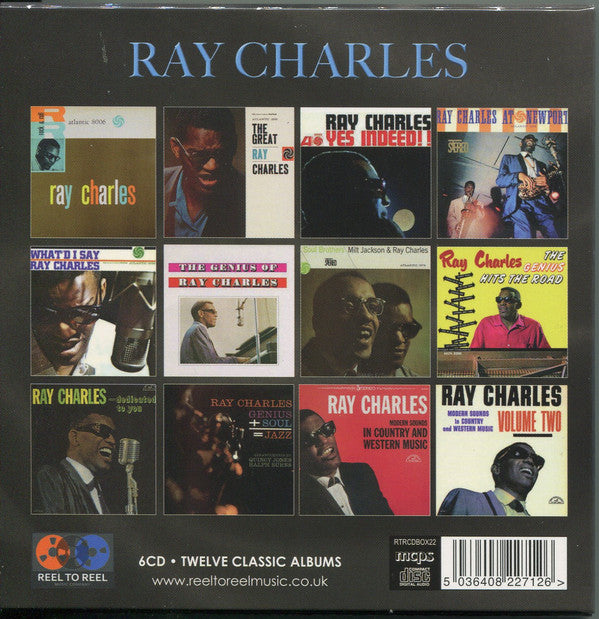 Ray Charles : Twelve Classic Albums (6xCD + Box, Comp)
