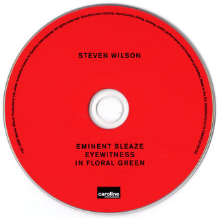 Steven Wilson : Eminent Sleaze (CD, Single, Ltd)
