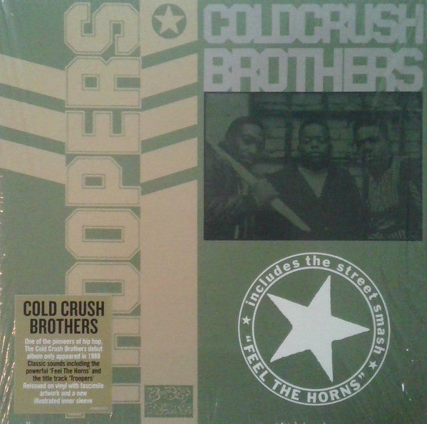 Cold Crush Brothers : Troopers (LP, Album, RE, 140)