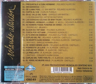 Rolando Alarcon : Por Cuba Y Vietnam - Canciones Desde Una Prisión  (CDr, Comp)