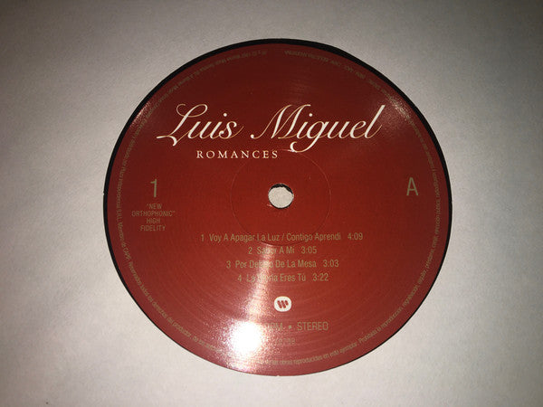 Luis Miguel : Romances (2xLP, Album, RE, 2 D)