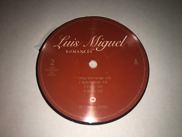 Luis Miguel : Romances (2xLP, Album, RE, 2 D)