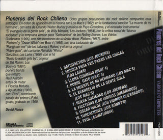 Various : Pioneros del Rock Chileno (CD, Comp, RE)