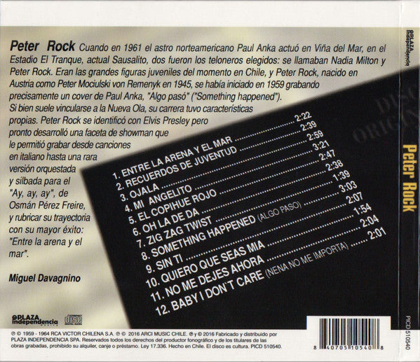 Peter Rock (2) : Peter Rock (CD, Comp)