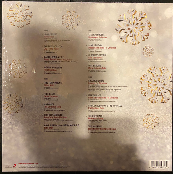 Various : Now That's What I Call R&B Christmas! (2xLP, Comp, Cle)