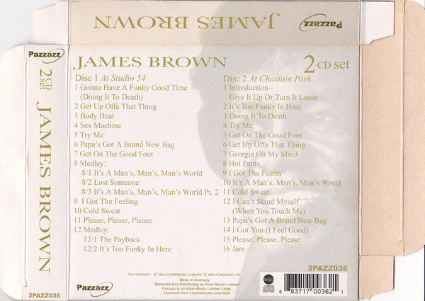 James Brown : Give It Up Or Turn It Loose (2xCD, Comp)