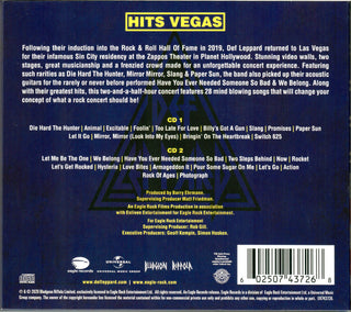 Def Leppard : Hits Vegas (Live At Planet Hollywood) (2xCD, Album)