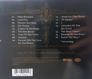 Black Sabbath : The Dio Years (CD, Comp, RE, RM)