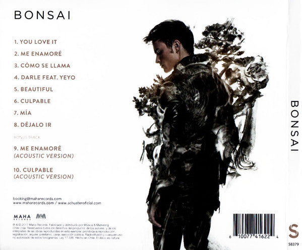 Augusto Schuster : Bonsai (CD, Album)